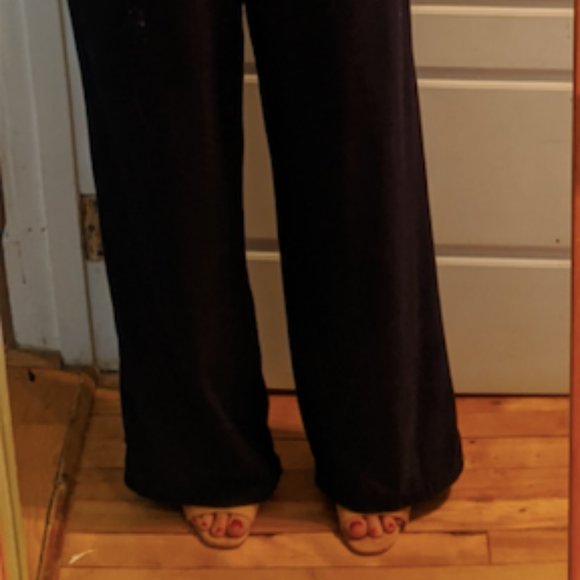 Navy Open-back Jumpsuit - Picture 11 of 12